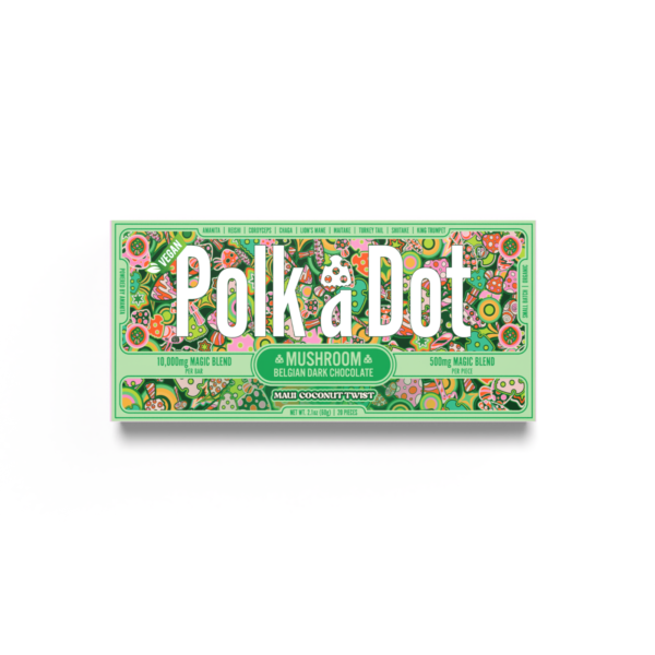 Maui Coconut Twist Polkadot Chocolate bar